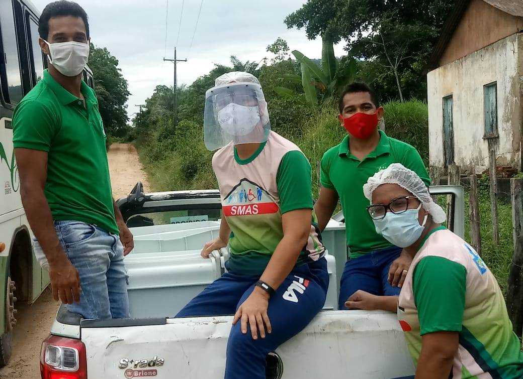 Camacã: Famílias de Leoventura e Zona Rural recebem alimentos e outras necessidades

